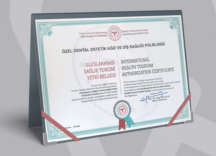 Международный сертификат разрешения на медицинский туризм